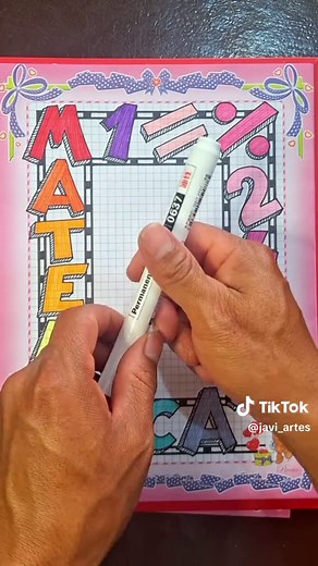 Creativas carátulas de Matemáticas para Primaria y Secundaria