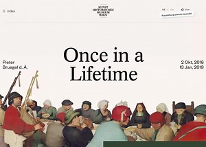 Colorful grid layout - Bruegel - Awwwards