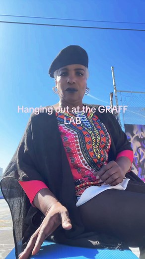 Hanging out at the GRAFF LAB here in Los Angeles a place where Graffiti Artists come to freely paint 🧑‍🎨 #graffiti #fypviralシ | Belinda Bates