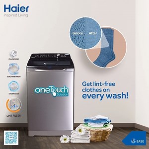 868 reactions · 53 shares | Enjoy lint fuzz free washing with Haier Washing Machines For more info: https://www.haier.com/pk/washing_machine/ #HaierPakistan #HaierWashingMachines | Haier | Facebook