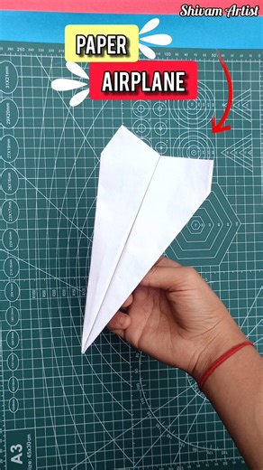 How to make a super fast origami flying paper plane, homemade origami tutorial flying airplane ,