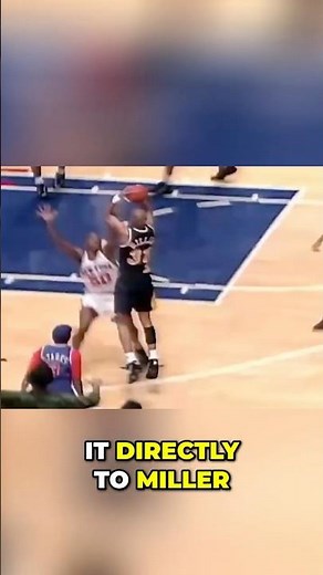 How Reggie Miller Pulled Off The Impossible #Basketball #Knicks
