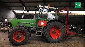 Deze week in POAH!: Dit is de Fendt 308 LSA van Mathijs Nijhuis uit Enschede met chrome pijp.... Toen zijn opa in 2005 overleed, moest de familie het bedrijf draaiende houden -- Nieuwe Oogst