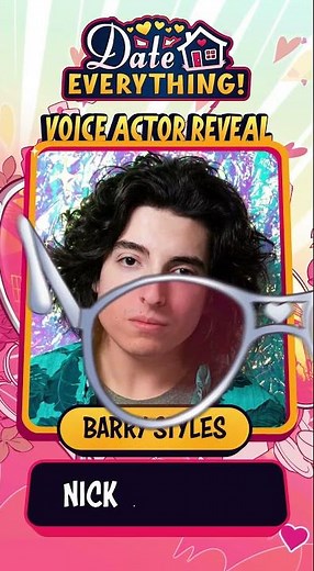 Date Everything! Meet Barry Styles played by Nick Wolfhard