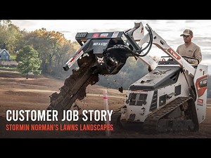 Bobcat Customer Testimonial | Bobcat MT100 Mini Track Loader | Stormin Normin's Lawn and Landscape