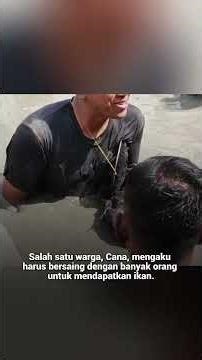 Berburu Ikan Tanpa Alat, Ribuan Warga Sumedang Ramaikan Tradisi Ngagogo Lauk