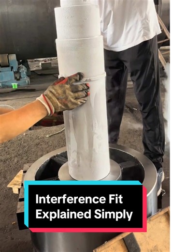 Interference Fit Explained Simply (No BS)#Engineering#PrecisionParts#MechanicalDesign#TikTokScience