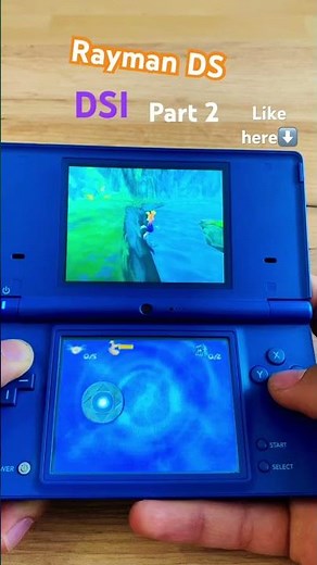 Rayman DS. Nintendo DSI gameplay. Part 2 #retrogaming #shorts