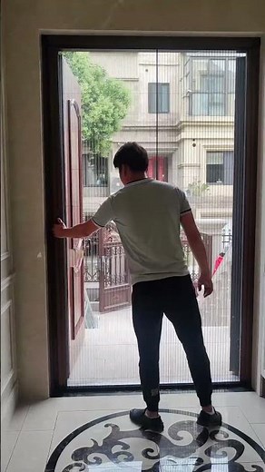 Retractable Pleated Screen Mesh for Window and Doors #retractablescreens #homedecor #flyscreen