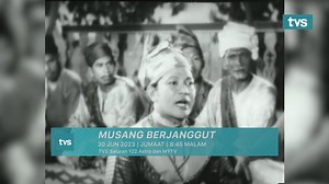 1.8K views · 79 reactions | Siapa rindu nak tonton filem klasik 'Musang Berjanggut', boleh tonton dalam segment Tayangan Perdana P. Ramlee minggu ini.️  Musang Berjanggut ️ 30 Jun 2023 | Jumaat ⏰ 8:45 Malam  TVS saluran 122 Astro & MYTV #TVSEntertainment #TVS122 #MusangBerjanggut #PRamlee | TVS Entertainment | Facebook
