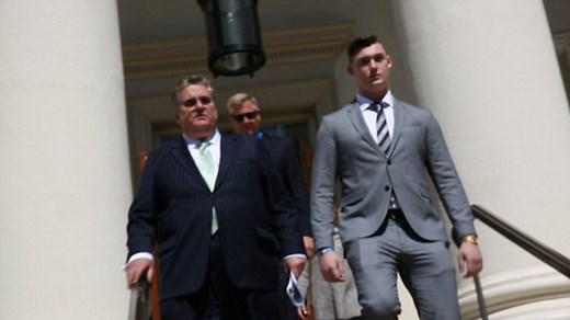 Penn State frat members arraigned in the hazing death of Tim Piazza