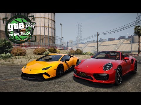 Redux Mod - Review in [4K] / Graphics without loss of FPS for GTA 5 / RTX 3070 Ti / Best graphics
