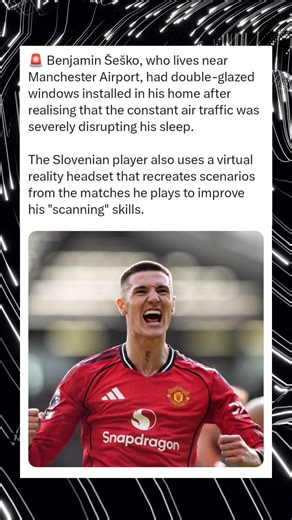 Benjamin Šeško Installs Double-Glazing to Block Plane Noise, Uses VR to Boost Match Skills