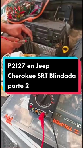 P2127 en Jeep Cherokee SRT Blindada parte 2 #jeepcherokeesrt #jeepcherokee #jeep #diagnosticarfallas #aprendeadiagnosticarautos #diagnosticoautomotriz #capacitacionautomotriz #capacitacionautomotriz #yoamodiagnosticar #manualesautomotrices #mjautos