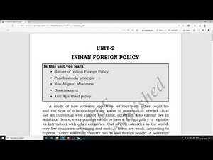 Class 10 Social | Indian Foreign Policy |Political Science Part 1