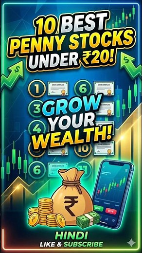 Top 10 Best Penny Stocks Under ₹20 in 2026 | Multibagger Potential Stocks India” #multibagger