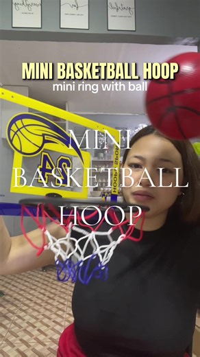 Complete Mini Basketball Hoop Set with Ball