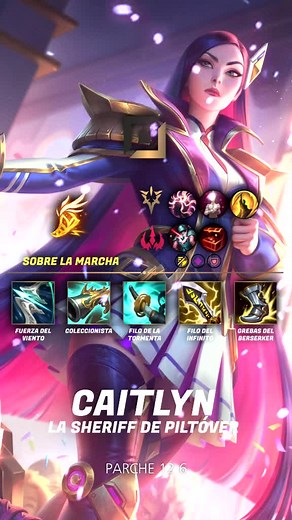 Caitlyn Build 12.6 y Guía de Items y Runas en League of Legends