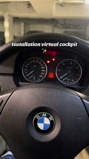 Installation du cockpit virtuel BMW E90