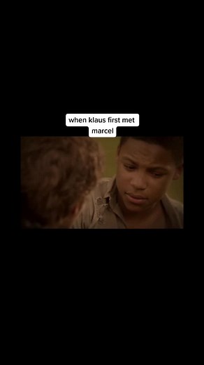 when klaus first met marcel #klausmikaelson #marcelmikaelson