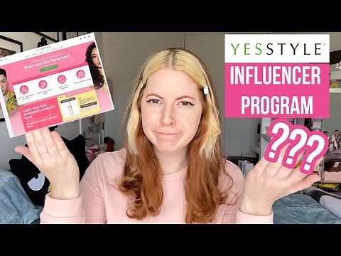 How Does The Yesstyle Influencer Program Work?