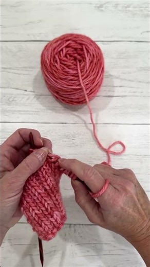 Part 2 - Picking Up Dropped PURL Stitches | #shorts #knittersoftiktok #knitting #knit