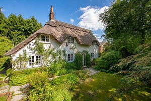 A delightful thatched cottage full of character and close to the river, within walking distance of Winchester