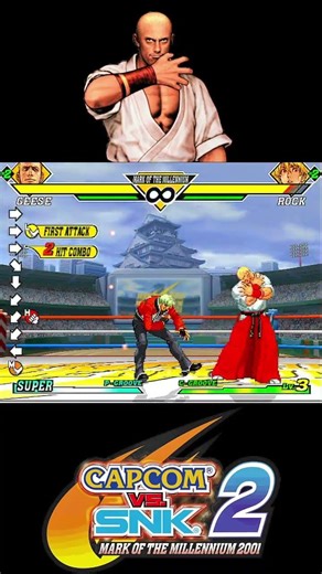 Geese Parry Raging Storm Capcom vs SNK 2 #capcomvssnk2