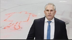 Blues have fun with Berube's spill on the ice at practice