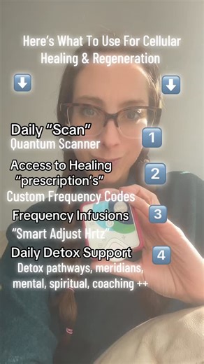 My Healy has become one of my favorite tools for tuning into my body and supporting my energy on every level — physical, emotional, and spiritual. Here’s how I use it: ✨ Step 1: Quantum Scan I start by scanning myself with Healy’s quantum sensor. It reads my bioenergetic field — kind of like taking a “snapshot” of my current energetic state — to reveal what my body, mind, and energy need most in that moment. ✨ Step 2: Access the Frequency Library Once the scan is complete, I tap into Healy’s mas