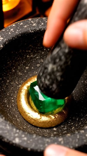 Crushing Gold Dice & Emerald! 🎲💎