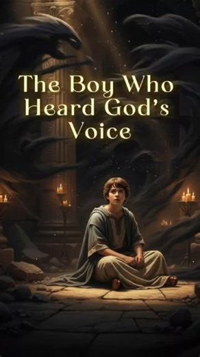 Samuel at Midnight: The Boy Who Heard God’s Voice First ⚡🕯️ #bible #faith #jesus #biblestories