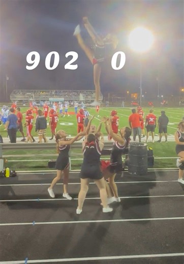 Cheer Version of the Trend: Join the Fun! ❤️🤍📣
