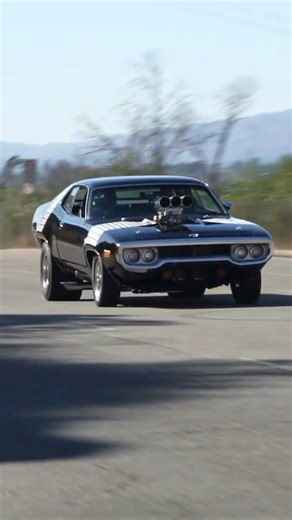 High-performance muscle car demonstrates impressive burnouts