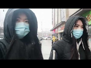 伪装拘束 Bondage under clothes 冬天里的OL灰丝高跟拘束风雪中外出