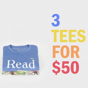 232 reactions · 30 shares | THREE TEES FOR $50 - limited time only! Shop tees featuring Harry Potter, Star Wars, The Great Gatsby, and more! | Out of Print | Facebook