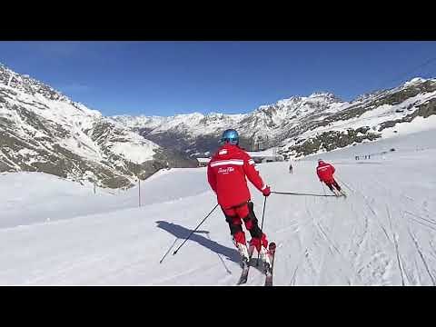 Incredible Ski-Mojo: 7.6 km of nonstop carving in Saas Fee – 8 min 30 of pure fun!