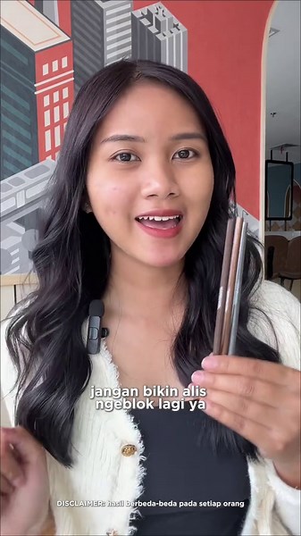 Tutorial Alis Cantik dan On Point dengan Azarine