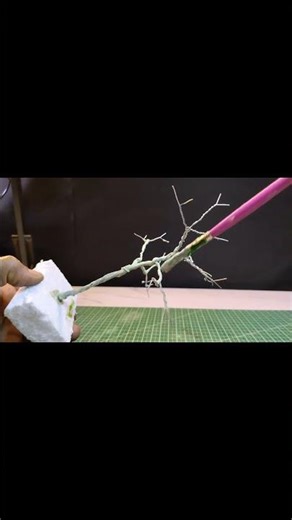 Making a Realistic Tree Skeleton | Miniature Tree Armature Craft 🌳