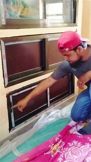 Almari ka sliding door |sliding wardrobe | shorts video | Aluminum shorts video