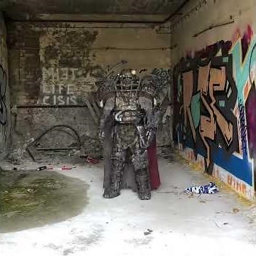 T60 Fallout power armor cosplay raider edition