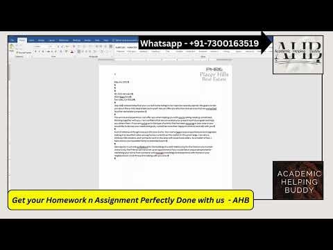 Word 2019 Ch 1 Independent Project 1-4 Made Easy | Placer Hills Real Estate SIMnet Word In Practice