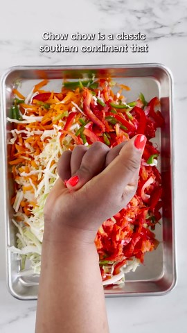 How to make southern chow chow relish