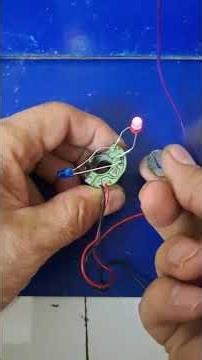 Hall Effect Flasher #halleffect #flasher #experiment