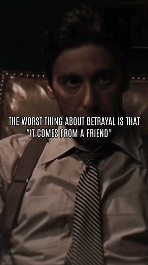Worst thing about Betrayal #betrayal #trust #harshreality #lifelesson #godfather #godfatherquotes #betrayalquotes | Life quotes