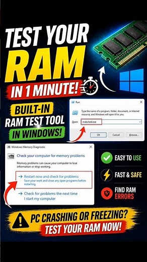 Windows Memory Diagnostic Trick You Didn’t Know