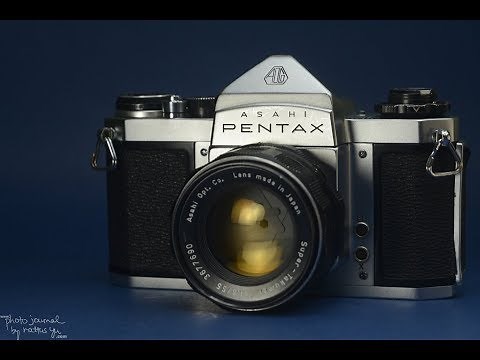 Asahi Pentax SV, Film SLR from 1962 (S/N 975144)