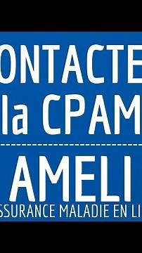 AMELIE CONTACT, comment contacter la CPAM Assurance Maladie via la messagerie et envoyer un message