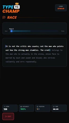 Can you beat me? 👀 #typing #wpm #typingtest #typingchallenge #mechanicalkeyboard #keyboard #fast
