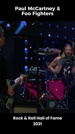 Paul McCartney & Foo Fighters Live 2021 Rock & Roll Hall of Fame